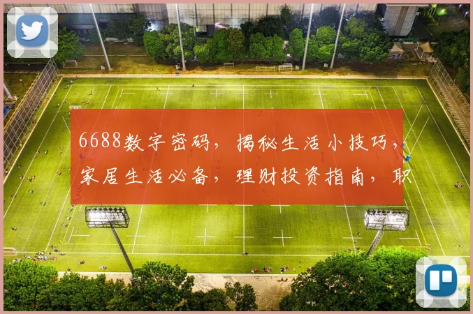 6688数字密码，揭秘生活小技巧，家居生活必备，理财投资指南，职场晋升秘籍